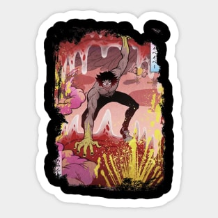 Devilman Crybaby Debiruman Anime Sticker